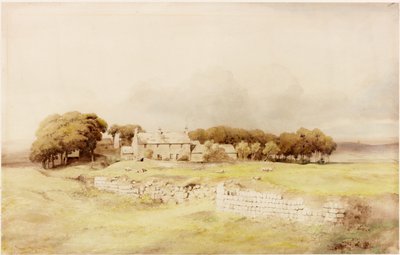 Birdoswald Farmhouse by Henry Burdon Richardson